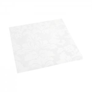 Ubrus JACQUARD LOSANNA 140 x 160 cm, bílý