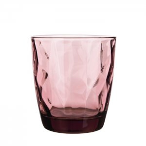 Bormioli Sklenice na vodu / whisky DIAMOND 300 ml, barva fialová / Purple