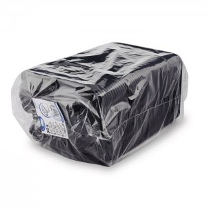 miska zatavovací 227x178x40mm, 50ks 3-dílná černá (PP)