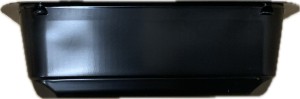 Zatavovací vanička na polévku PP 160x110x47mm 450 ml černá