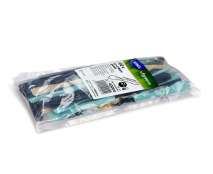 Lžička na zmrzlinu bio-kompozit barevný mix 9,5 cm 100 ks