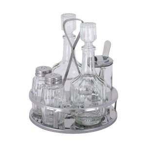 Contacto Menážka 5-dílná sklo/chrom