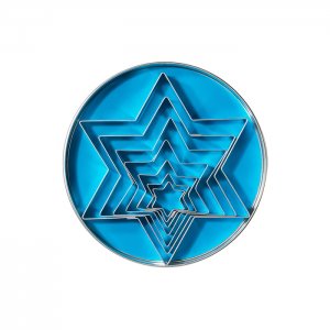 Contacto vykrajovátka 2,5-14 cm hvězda