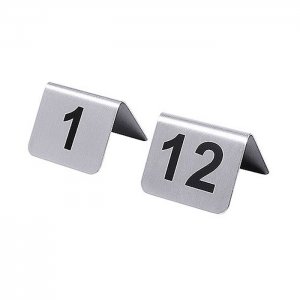 Contacto Štítky na stůl s číslem 1-12