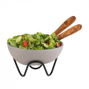 APS Bufetový stojánek WAVE, 20 x 20 cm, v 9,5 cm, kovový černý