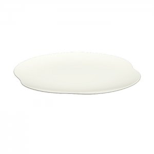 Mělký talíř KUMO, asymetrický coupe, 28 cm