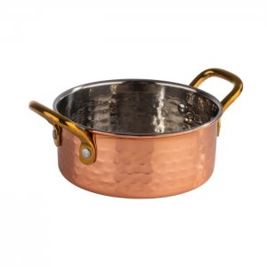 APS Servírovací hrnec MUMBAI 0,35 l, nerez / měď