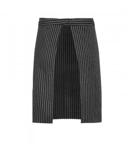 GREIFF Zástěra BISTRO 90 x 50 cm, černobílý proužek