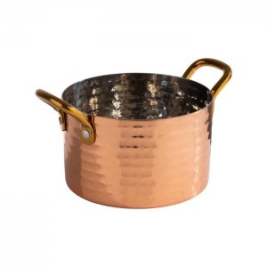 APS Servírovací hrnec MUMBAI 0,60 l nerez / měd