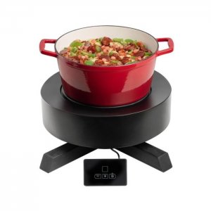 APS Indukční plotna BONFIRE s dřevěným rámem