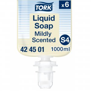 Tork Tekuté mýdlo jemně parfémované S4, 1 l, sv. žluté