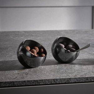 APS Miska SPHERE pr.8 cm, černá, 3 ks