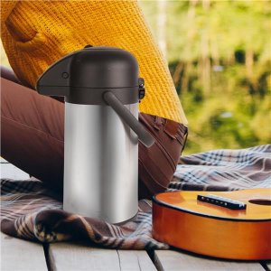 Termoska s pumpou 2,2l, nerez