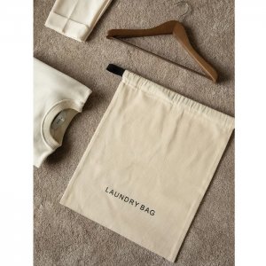 Bentley Sáček na prádlo NATURAL - organická bavlna, 55x45 cm