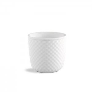 G. Benedikt DOUBLEWALLS Porcelánový dvoustěnný šálek WAVE raw, 18 cl