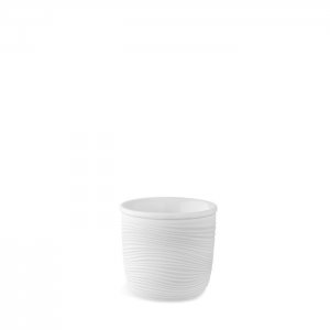 G. Benedikt DOUBLEWALLS Porcelánový dvoustěnný šálek CURLY raw, 80 ml