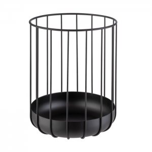 APS Koš na pečivo prům 22,5 cm výška 28cm černý