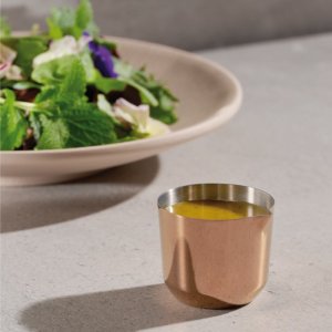 APS Mlékovka / omáčník ALUURE 0,03l, nerez/měď, 4ks