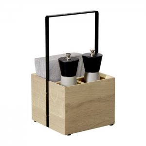 APS Stojan na couvert 15x15 cm, dřevo kov