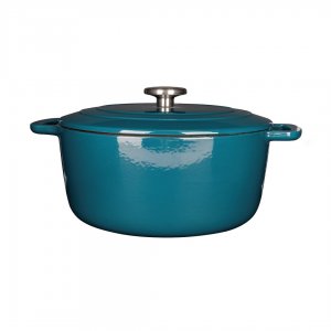 Litinový hrnec s poklicí FONTESTIC green heron, 28 x 13cm