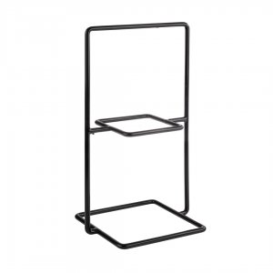 APS Bufetový stojan PERFECTO 23x19X40 cm, kovový černý