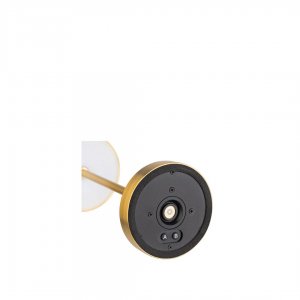 APS Stolní lampa ALVA - zlatá, výška 20,5 cm