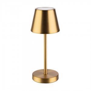 APS Stolní lampa MERLE MICRO zlatá, výška 20 cm