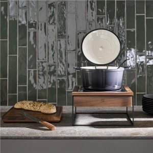 APS Litinový hrnec s poklicí 5 STARS prům. 28 cm, 6l, šedý