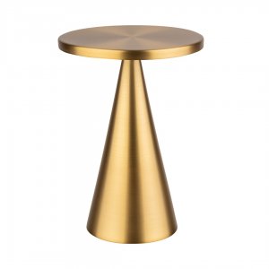 APS Stolní lampa CONE zlatá, výška 18 cm