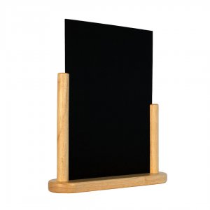 Contacto Stolní tabule v rámu, černé PVC, 30x21 cm