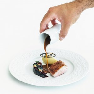 Langenthal Hluboký talíř STONE 18 cm, bílý