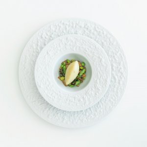 G. Benedikt Talíř pasta STONE 27 cm, bílý