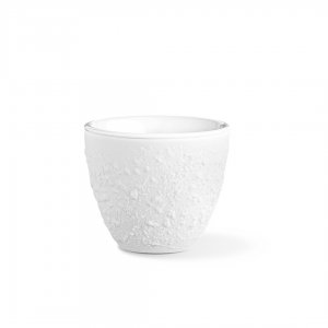 G. Benedikt Dvoustěnný šálek STONE 18 cl, bílý