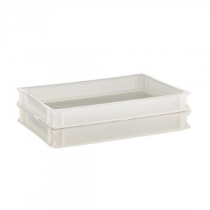 APS Přepravka na těsto 60x40x7,5 bílá PE