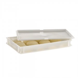 APS Přepravka na těsto 60x40x7,5 bílá PE