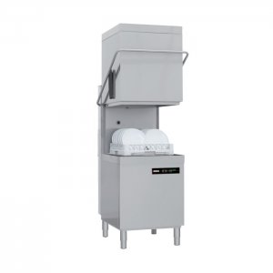 Redfox Průběžná jednoplášťová myčka QQI 102 P, 50x50, 400V, s odpadovým čerpadlem.