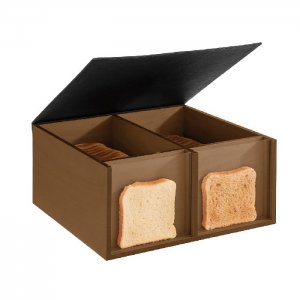 APS Bufetový box TOAST BOX, tmavý