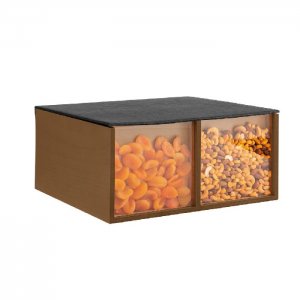 APS Bufetový box TOAST BOX, tmavý