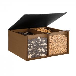 APS Bufetový box TOAST BOX, tmavý