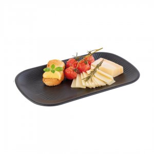 APS Podnos GN 1/4 NERO 26,5x16,2 cm melamin černý