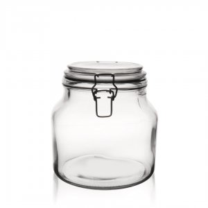 Skleněná dóza Patent 1,85 l čirá