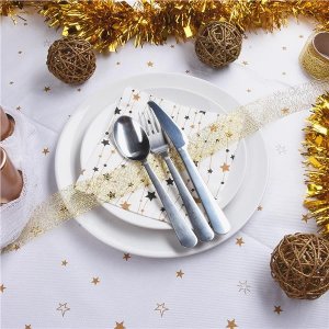 ubrus skládaný papírový 1,8 x 1,2 m Vánoce