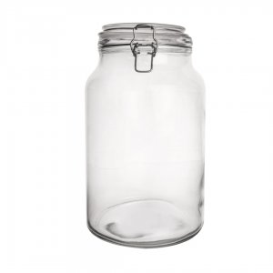 Skleněná dóza Patent 4,2 l čirá