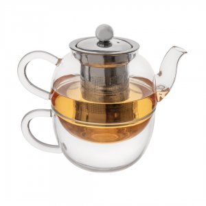 Čajová souprava s filtrem 2 ks