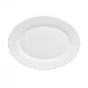 Bormioli EBRO ovál 36 cm opálové sklo