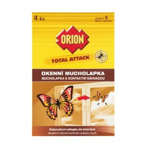 Orion Total Attack okenní mucholapka - obsahuje 4 ks