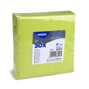 Ubrousky DekoStar 38x38/50  žlutozelené