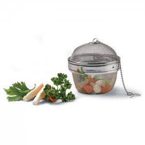 Sítko na koření a čaj pr. 9 cm nerez
