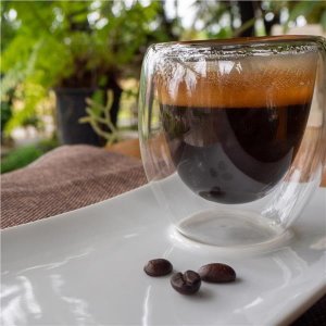 Dvoustěnný hrnek DOUBLE 0,11 l