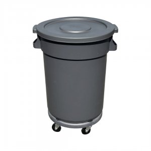 SVING Vozík - podstavec na kolečkách pro odpadkový koš 120 l